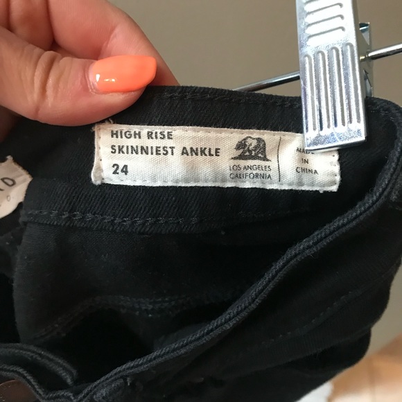 Black Ripped Jeans - Picture 3 of 4